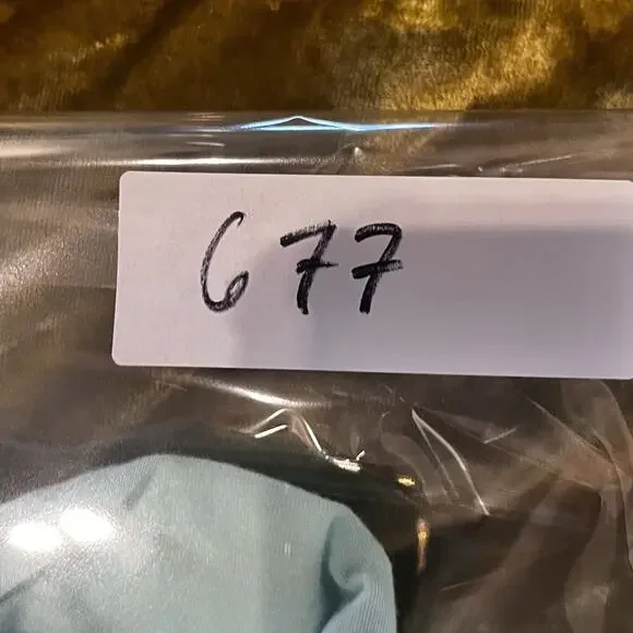 Title Nine Shirt Womens Medium Light Blue Breeze Cowl Neck Short Sleeve Stretch - Picture 7 of 8